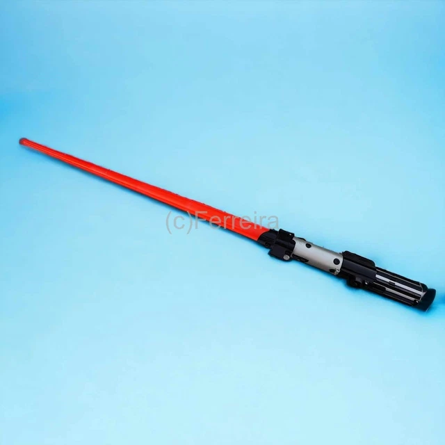 Spada Laser D'azione Star Wars Force Darth Vader Luce E Suono / Hasbro 2006