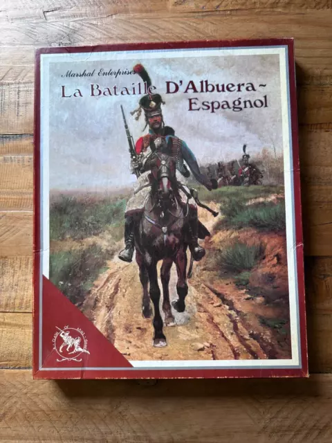 Clash of Arms  La Bataille de D' Albuera  Espagnol  Volume IV Game unpunched