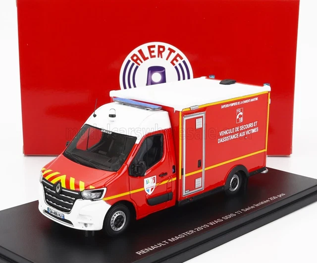 Camion Dodge 6X6 Pompiers Loudéac Avec Bâche - Alerte Résine 1/43 - NEUF