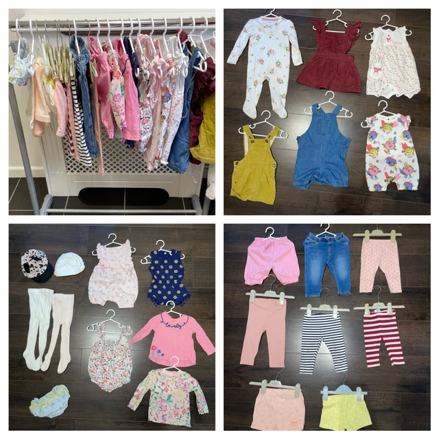 Baby Girl Clothes Bundle 3-6 Months 6-9 Months