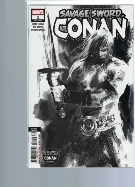 Savage Sword Of Conan  1  2Nd Print Variant - 2019  Series  -    Marvel Comics