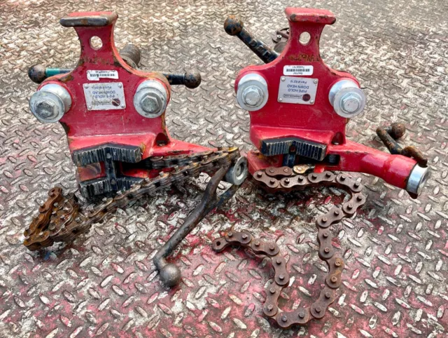 Pair of B&B Pipe Tools Pipe Hold Down Heads - Model 6200