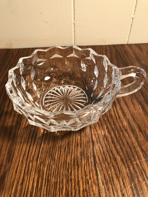 Vintage Fostoria American NAPPY Nut/Candy/Trinket Dish