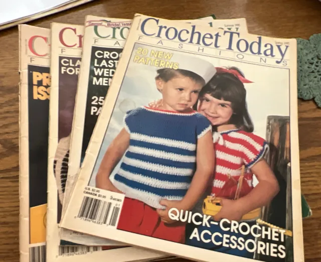 Crochet for Today by Crochet World 1988 1990