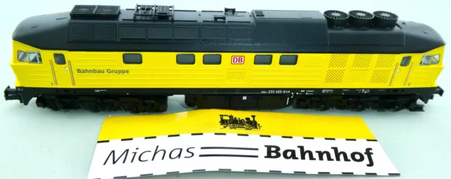 Roco 36422 " Bahnbau " 233 493-6 Diesel Locomotive Dss DB Ep6 TT 1:120 Ob HK5 Μ