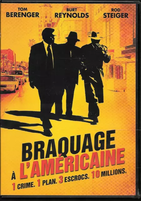 Dvd Zone 2--Bracage A L' Americaine--Berenger/Reynolds/Steiger/