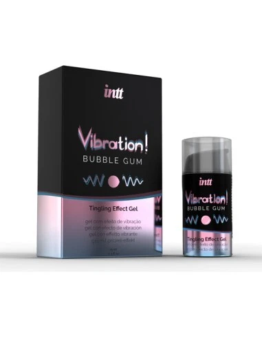 Intt Vibrador Líquido Chicle - 15Ml