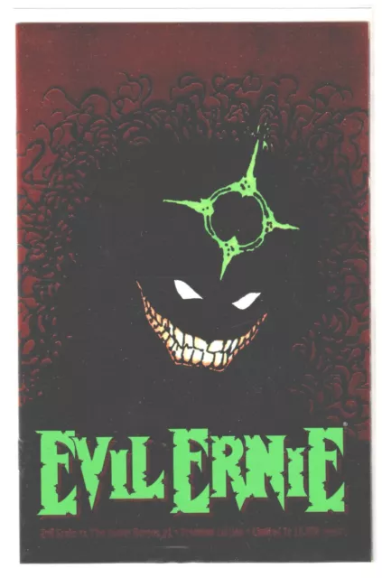 Evil Ernie Vs The Superheroes #1 Red Foil Variant Chaos Comics Ltd Edition