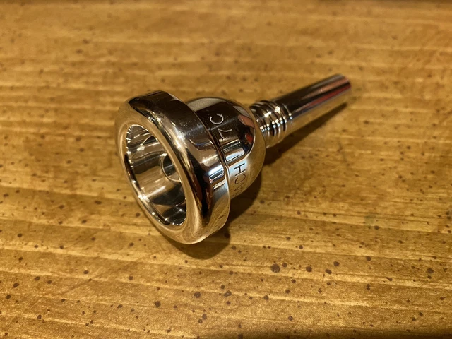 VINCENT BACH 7C Small Shank Euphonium Trombone Mouthpiece BIG LETTERS