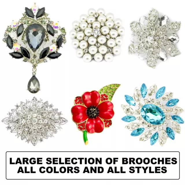 CHRISTMAS BROOCHES PINS Bag Decoration Tightening Safety Pins Dress Shawl  Clips £3.08 - PicClick UK