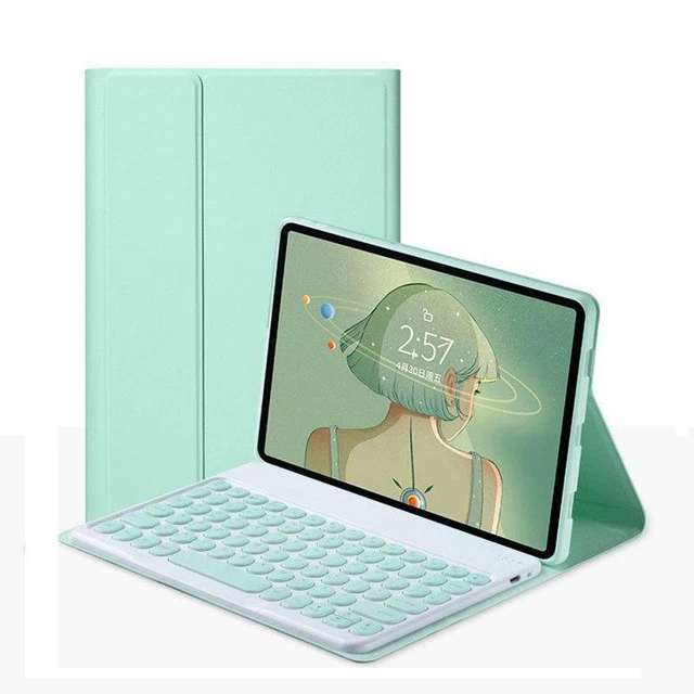 Bluetooth Keyboard Mouse Case Cover For Amazon Kindle Fire HD 10 Plus 2021 11th