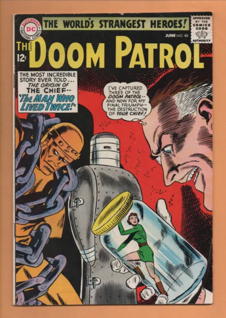 Doom Patrol #88 DC Comics 1964 FN/VF