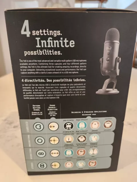 Blue Yeti USB Microphone - Blackout Edition 2