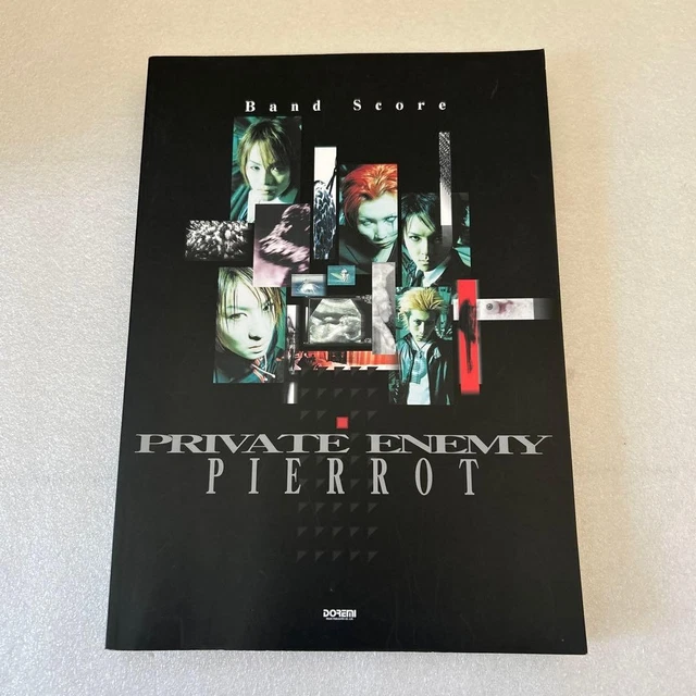 PIERROT PRIVATE ENEMY Band Score 2001 Music Book Japan £81.33