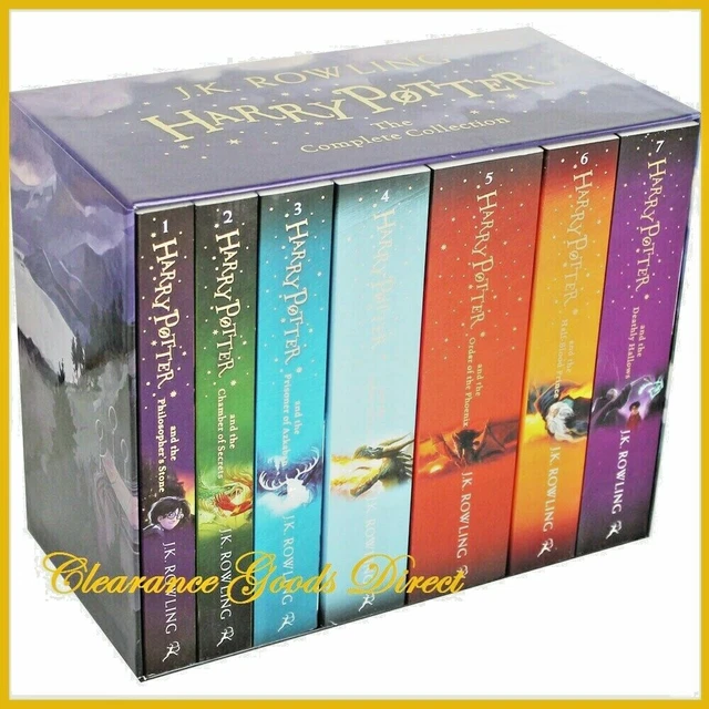 HARRY POTTER BOOK Box Set The Complete Collection J.K. Rowling