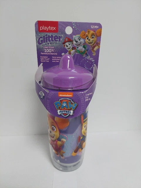 Playtex Sipsters Stage 3 Paw Patrol Spill-Proof, Leak-Proof, Break-Proof Spout