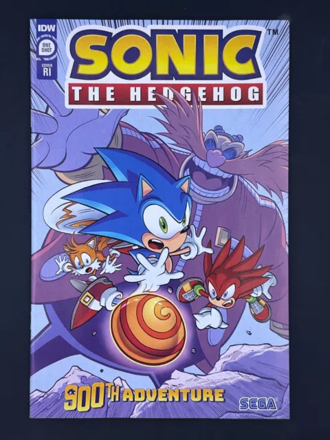 Sonic the Hedgehog 900th Adventure One Shot 1:25 Variant (2023) NM IDW Comics