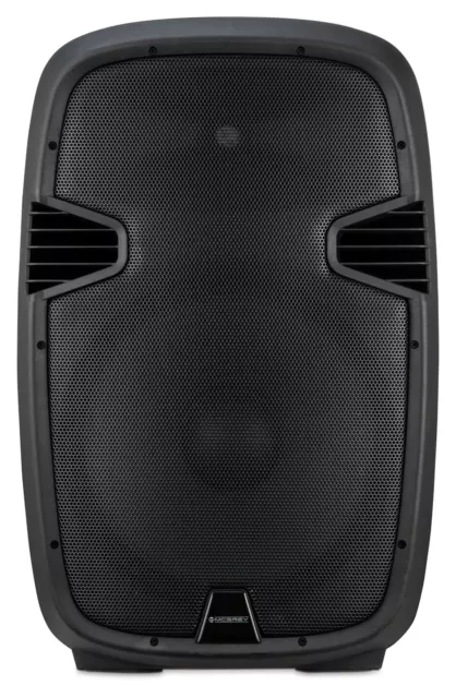 Enceinte Subwoofer Actif DJ PA Haut-Parleur 15'' Speaker Bluetooth 2 Voies 800W 3