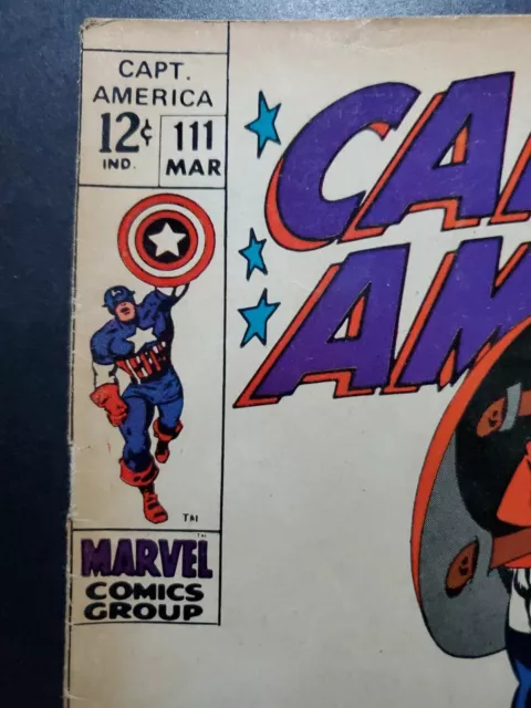 Captain America #111 - Mar 1969 2