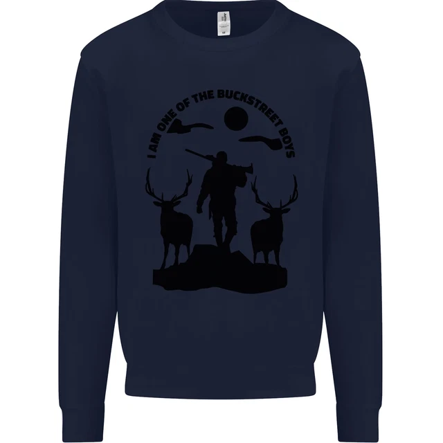 Buckstreet Ragazzi Divertente Caccia Hunter Kids Felpa Maglione