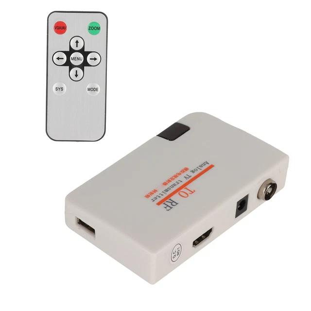 HD Multimedia Interface To RF Adapter Converter With Remote Control 100‑240V SD0