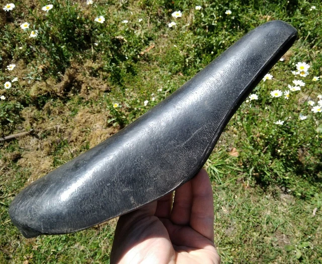 Selle Vélo Cuir Vintage HENRI GAUTHIER - Occasion - Pour Cyclotourisme