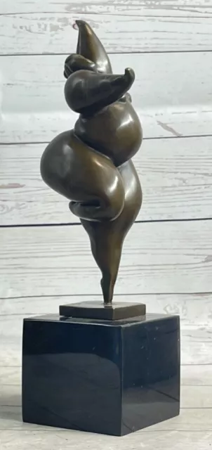 Milo BRONZE NUDE WOMAN FIGURE ABSTRACT MODERN ART BRONZE SCULPTURE ARTWORK