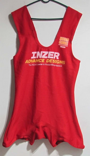 Inzer HardCore Squat Suit Size 37 Red (Lightly Used) Discontinued Color!