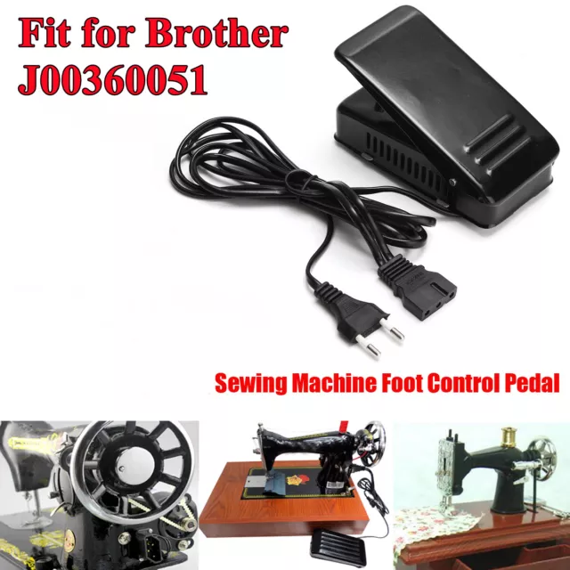 Brother Sewing Machine Power Cord Pedal