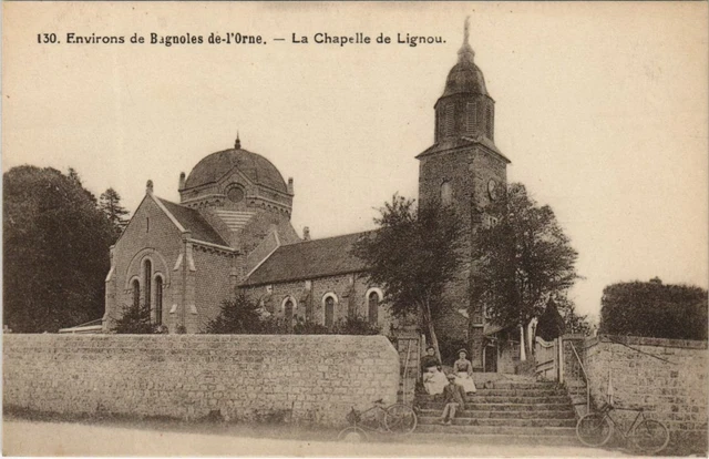 CPA Env. de BAGNOLES-de-l'ORNE La Chapelle de Lignou (150933)