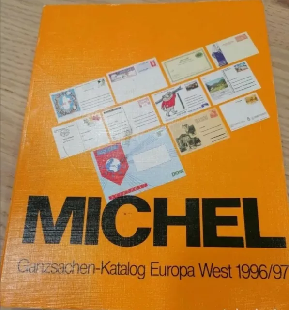 Catálogo Michel - Enteros Postales 1996/1997 Europa Occidental - Semi Nuevo