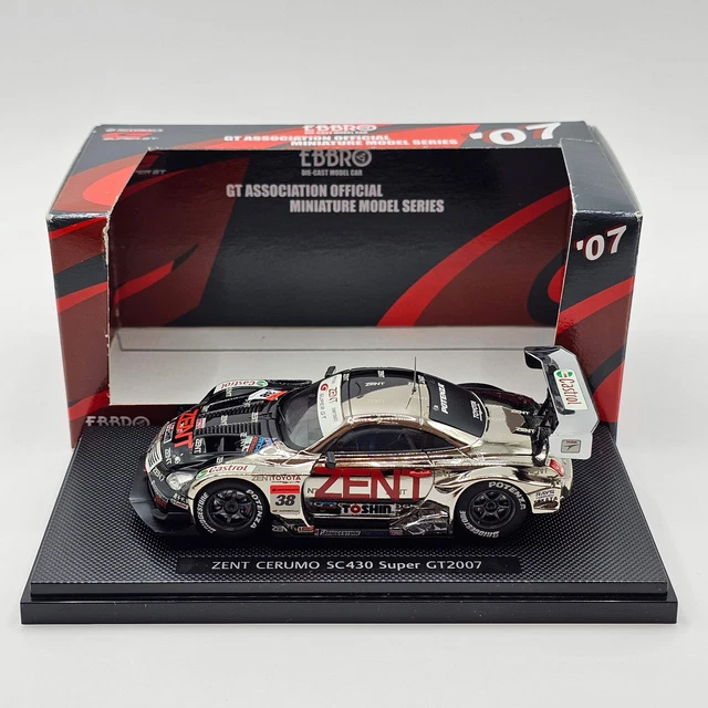 自動車 EBBRO SUPER GT 2017 ZENT CERUMO LC500 LEXUS TEAM ZENT CERUMO | 2017年 | SUPER GT | TOYOTA GAZOO Racing