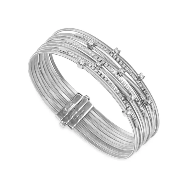 Marco Bicego 18K Gold & Diamond Nine Strand Goa Bracelet Retail $12,500 Marco Bicego 18K Gold & Diamond Nine Strand Goa Bracelet Retail $12,500