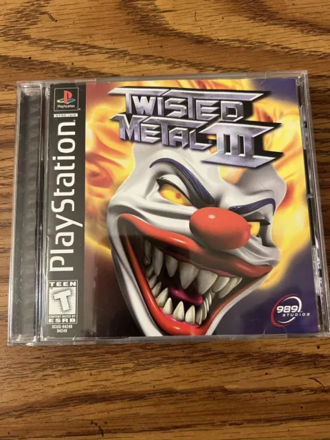 TWISTED METAL III 3 (Sony PlayStation 1 1998) PS1 Green Label CIB