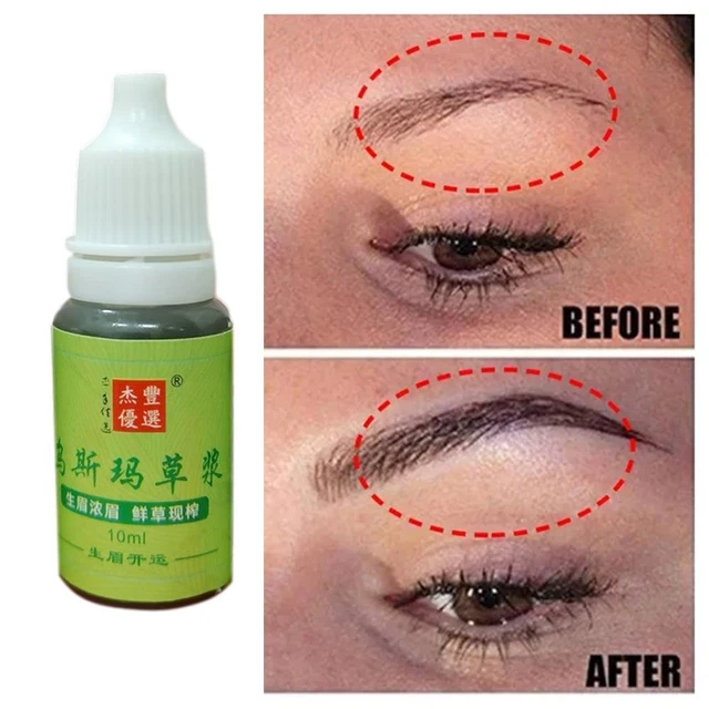 Usma Grass Cura dei capelli ciglia liquido nutriente per la crescita, liquido Usma Care erba Z2H8