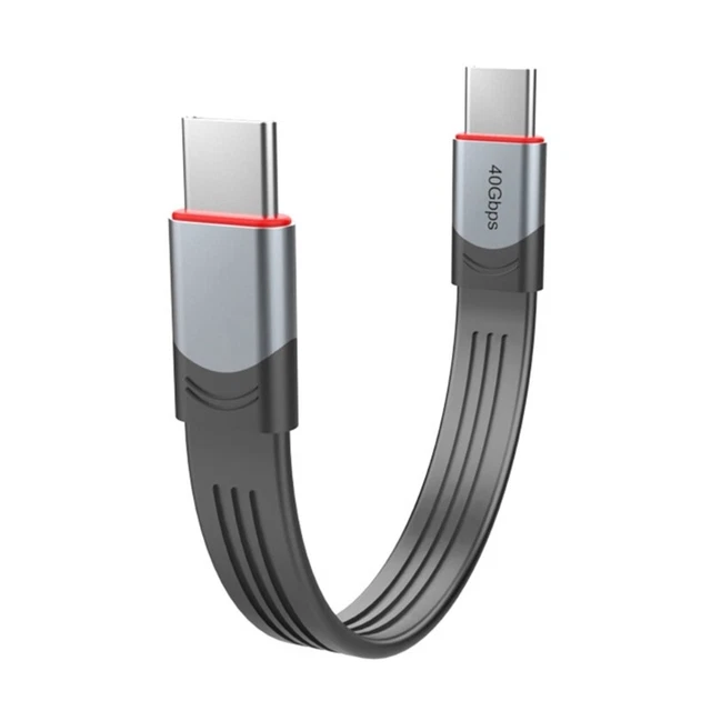 100W Type C to Type-C USB C Cable 40Gb Thunderbolt4-compatible Charging Cord