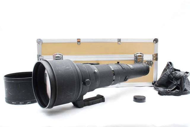[Opt Mint in Trunk] Nikon Ai-s Nikkor 800mm f/5.6 ED AIS MF Lens HE-3 Japan 584