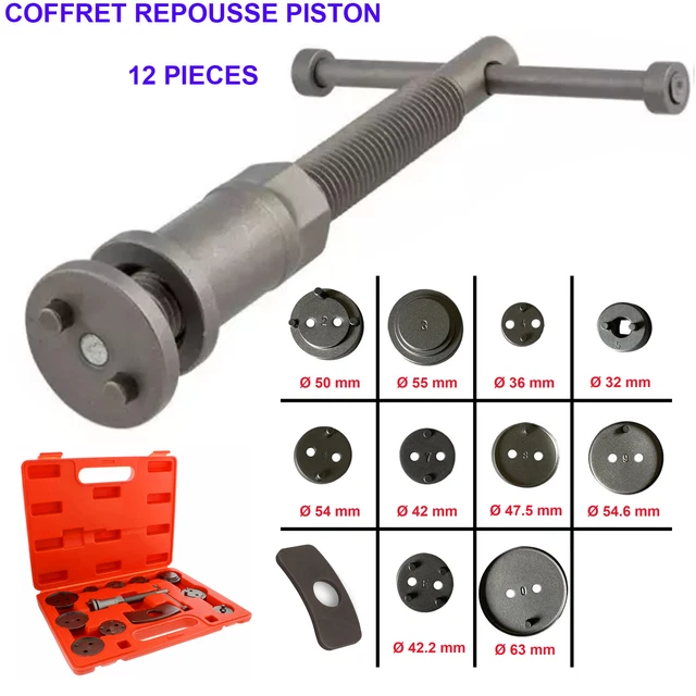 Outil Repousse-Piston De Frein Arrière Universel - Kit Pour Remplacement Plaquettes De Frein