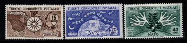 Turkei 1954 Mi. 1388-1390 Postfrisch 100% 15K, 20K, Pakt