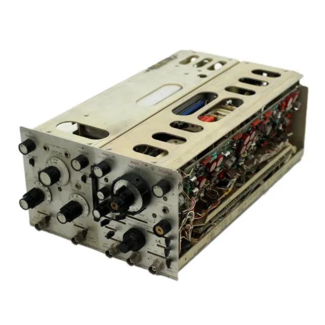 HP 1822A Time Base and Delay Generator & 1801A Amplificatore verticale a doppio canale B