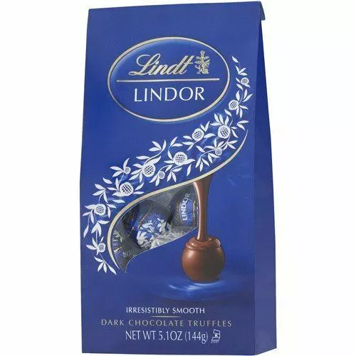 Lindt Lindor Dark Chocolate Truffle Ball, 5.1 oz