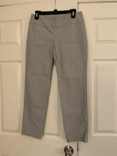 NIC+ZOE Womens Stretch Wear To Work High Waist Pants (Size 8P)