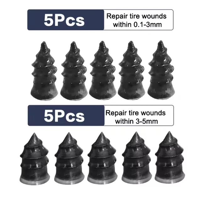 Kit Riparazione Foratura Per Pneumatici Tubeless - Auto, Moto, Quad, Trattore