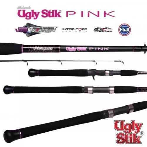 SHAKESPEARE 6FT'6 UGLY Stik Travel Spin 4 Piece Spinning Fishing Rod 5-15g  £44.95 - PicClick UK