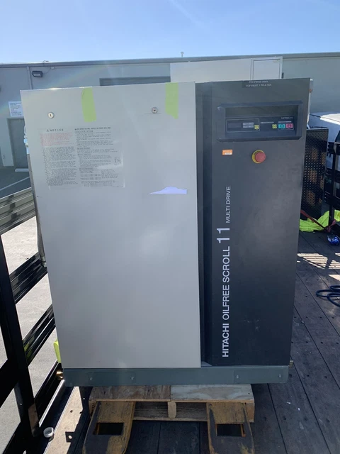 HITACHI SRL-11MB6MH Oil-Free Scroll 11 MultiDrive Compressor 15HP