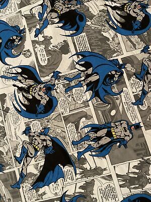 Funda edredón cama doble cómica de Batman Pottery Barn Kids superhéroe DC Comics - ¡Usada en excelente condición!