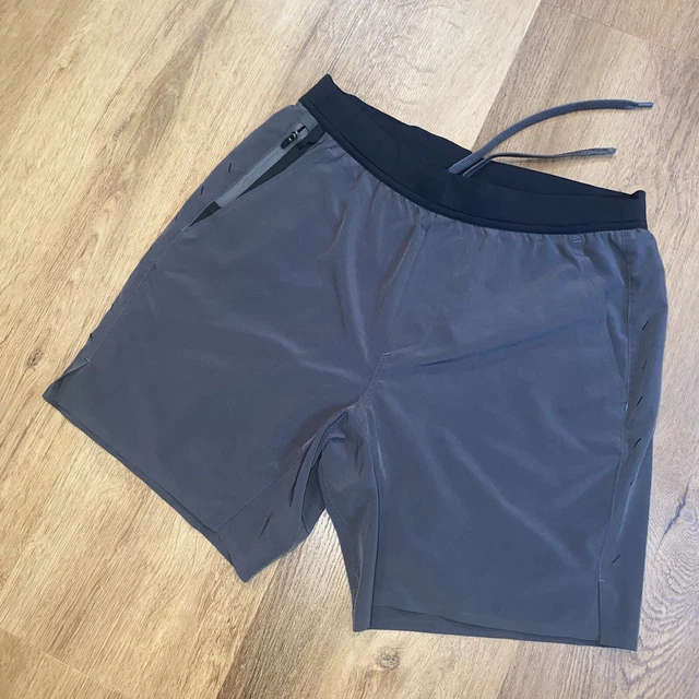 Ten Thousand Interval Shorts 7" Mens Medium Dark Gray Lined Athletic Gym