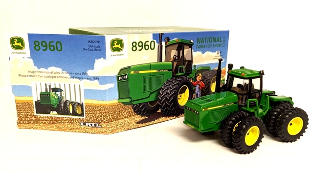 ERTL John Deere 8960 4WD Tractor w/Duals National Farm Toy Show 2021  NIB - 1:64