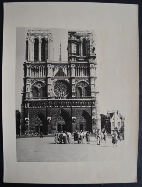 Foto Analogica Di Louis Peltier Parigi 1950 Pressa Notizie Zip Continentale