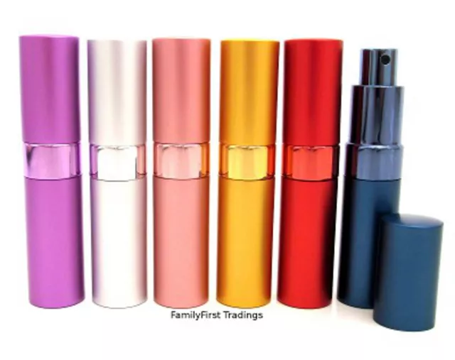 Perfume Atomiser Bottle Aftershave Atomizer 15ml Pump Travel Refillable Spray